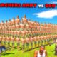 50 ARCHERS ARMY Fights EVERY GOD UNIT in Animal Revolt Battle Simulator with SHINCHAN and CHOP