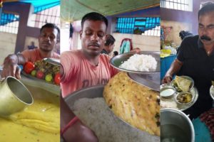 60 Rupaye Mein Bharapet Khaana | Unlimited Rice - Dal - Veg | Patna Street Food