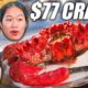 $7 Asian Crab vs $77 Asian Crab!! Rarely Seen Seafood Species!!