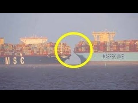 Big Ship Crash Compilation - Part 2