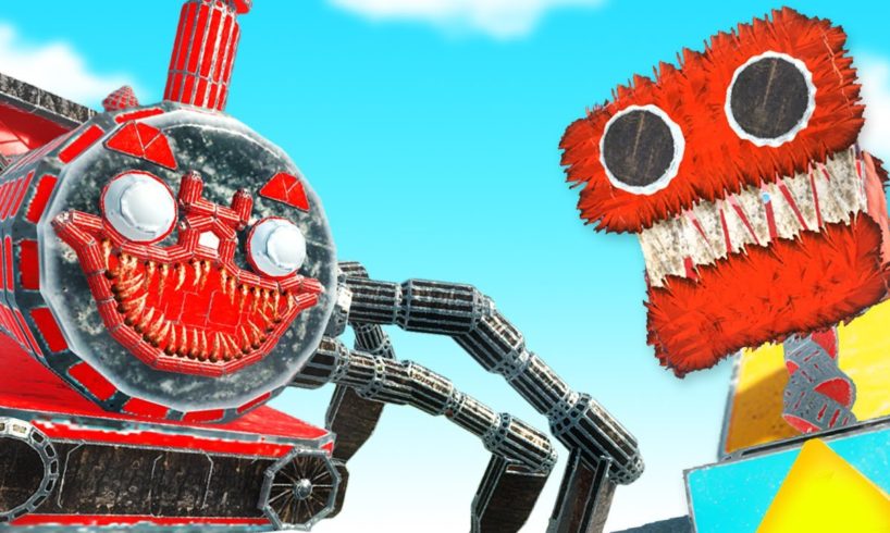 CHOO CHOO CHARLES Fights BOXY BOO! - Animal Revolt Battle Simulator ARBS