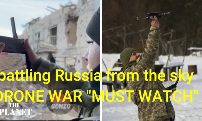 COMPILATION # 5  Russian VS Ukraine WAR FOOTAGE  battling Russia from the sky DRONE WAR "MUST WATCH"