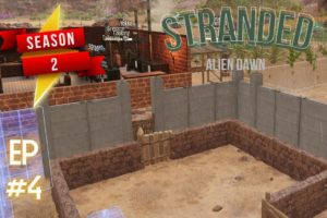 Concrete Defenses are Awesome!! | Hard Start / Stranded: Alien Dawn | Episode 4