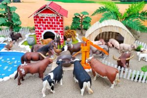 DIY Amazing Mini Farm Village, Country Farm - Build Animals Farm Diorama - Cattle Farm