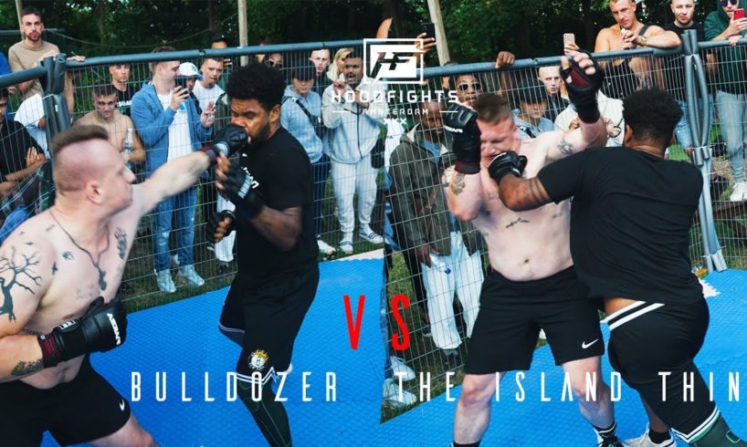 HOODFIGHTS AMSTERDAM  #23 • Bulldozer VS The Island Thing