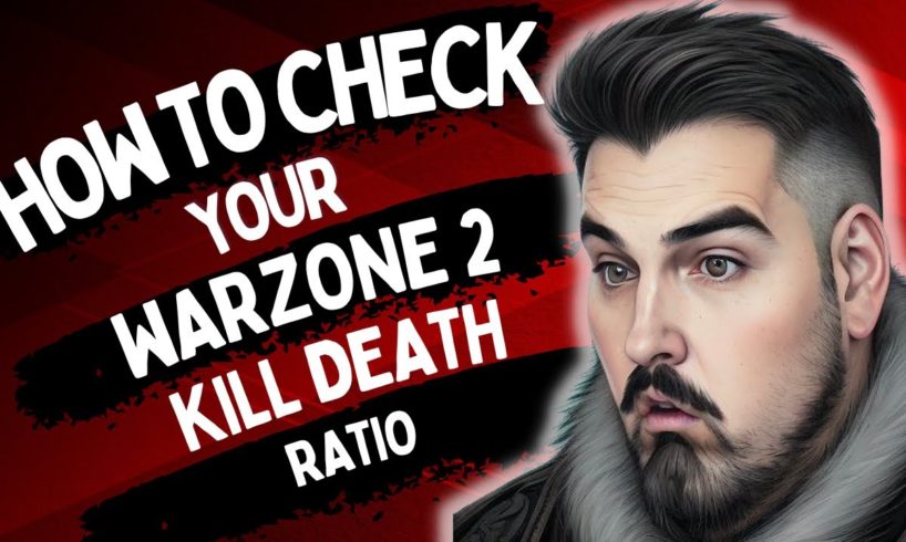 How to check your KILL DEATH RATIO in Warzone 2.0!
