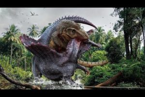 Jurassic world/animal fights video/dinosaur fight video