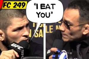 Khabib Nurmagomedov Tells Tony Ferguson, "I Can Eat You in Street Fight"