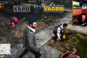LSPD VS VAGOS | Hood Fight | Vltrp