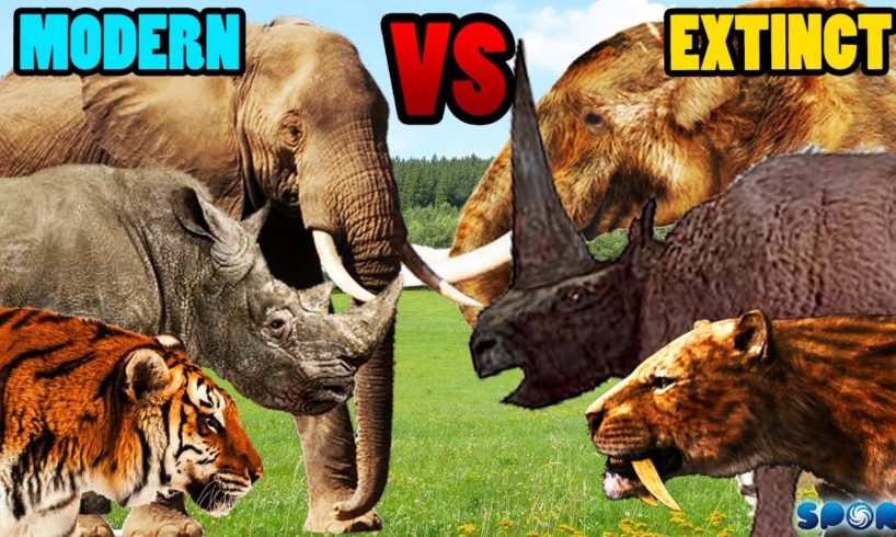Modern vs Prehistoric Animals 2 | SPORE