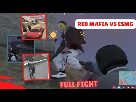 RED MAFIA VS ESMG | MG HOOD FIGHT |  2TIMES | MG 99 CALL ATTACK | GTA | VLTRP | VLT | ROLEPLAY