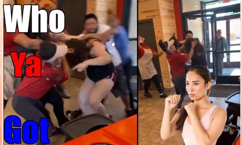 Raw Video of All Girl Fight At Popeyes Chicken Breakdown Reaction