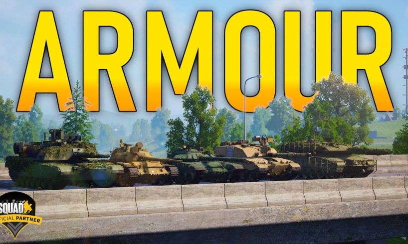 Squad | Armour Compilation -  Tanks, IFV's, APCs & More in 1440p