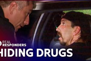 Suspicious Man Dumps Drugs In Back Of Police Car | Cops Compilation | Real Responders