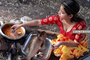 Village Style Fish Curry || Traditional KATLA Fish Curry Recipe || Fish Curry || Yummy Fish Curry ||