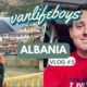 We found the cutest puppies ever! Travel vlog Albania, Berat, Gjirokaster Vanlife Europe