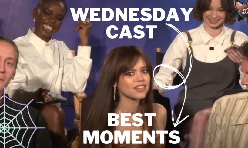 Wednesday Cast BEST MOMENTS