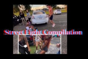 White Boy Knocks Out Black Dude Hood Street Fight Compilation @HoodVlogs