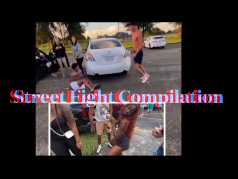 White Boy Knocks Out Black Dude Hood Street Fight Compilation @HoodVlogs