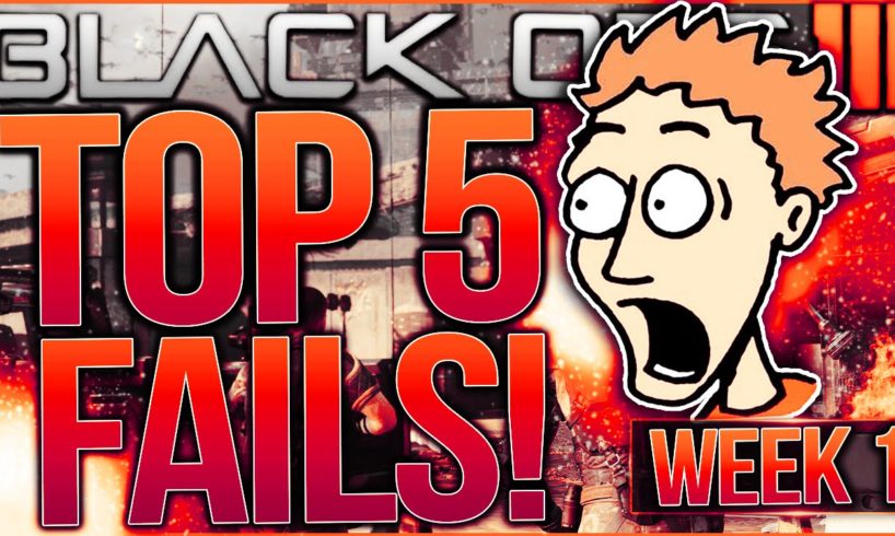 Call of Duty Black Ops 3 - Top 5 FAILS of the Week #1! (BO3 Top 5 Fails - Subscriber Series)