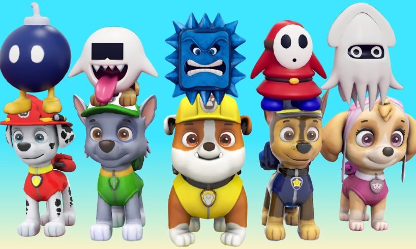Paw Patrol Ultimate Rescue - Mighty Pups On A Roll Nick Jr - Cartoons for Kids + Kids Song #9