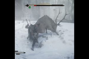 Assassin's Creed Valhalla- Elk of Bloody Peaks (Legendary animal fight)