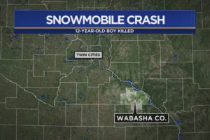Boy, 12, killed in snowmobile accident near Wabasha identified