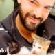 Chico rescata a un gato callejero cada vez que sale de casa | Cat Crazy | El Dodo