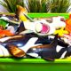 Classic Box of Sea Animals - Sharks, Octopus, Orca, Hammerhead Shark, Whale, Penguin, Crab, Lobster