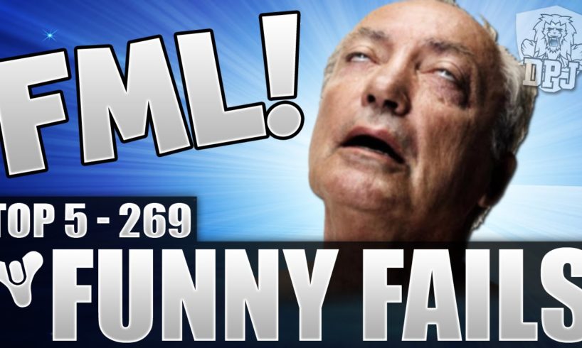 Destiny: Amazing Grenade Fail! Funny Top 5 Fails Of The Week / Episode 269