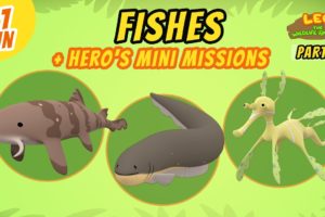 Fishes (Part 2/2) - Junior Rangers and Hero's Animals Adventure | Leo the Wildlife Ranger