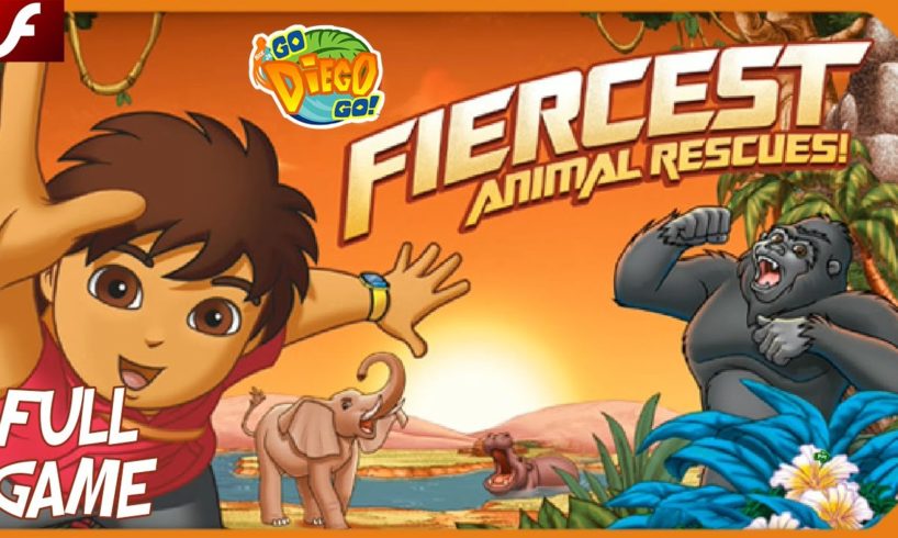 Go, Diego, Go!™: Diego's Fiercest Animal Rescues! (Flash) - Full Game HD Walkthrough - No Commentary