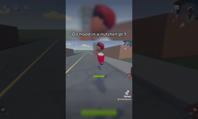 KID FROM DA HOOD TRIES TO FIGHT ELDERLY MAN #vr #recroom #gaming #shorts