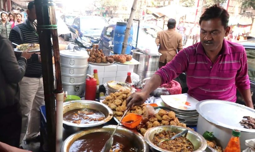 Look at This Man | Charming Kolkata Hawker Selling Fast Food | Chicken Rice 40 Rs/