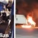 Mexican cartel target airport and create burning blockades after El Chapo’s son captured
