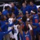 Mo Wagner starts ALL IN FIGHT after shoving Killian Hayes into crowd 😱 Pistons vs Magic