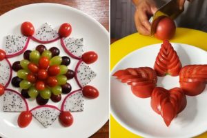 People are Awesome with Amazing Fruits Cutting Skills | Plate Decoration Ep #01