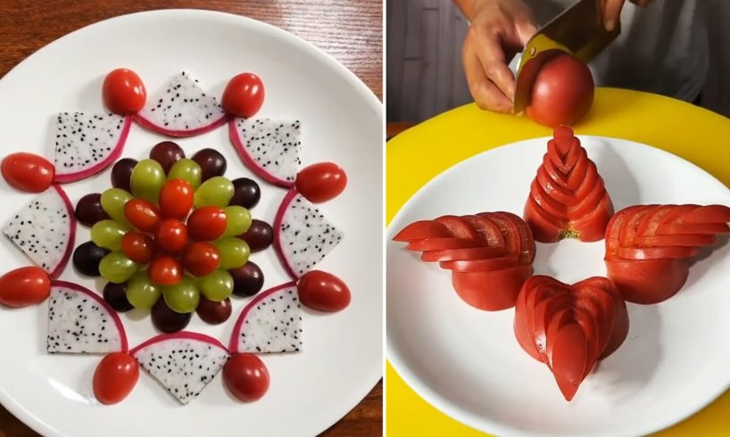 People are Awesome with Amazing Fruits Cutting Skills | Plate Decoration Ep #01