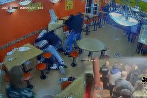 Restaurant Brawl Turns Into Gun Fight