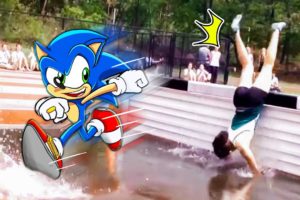 SONIC Win !! People Tripping and Falling | Fails of the Week | Sonic in Real Life - Woa Doodland