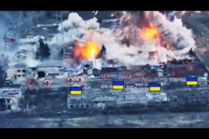 Ukrainian army blew up the Russian Infantry Platoon and their base with a magnificent ambush!