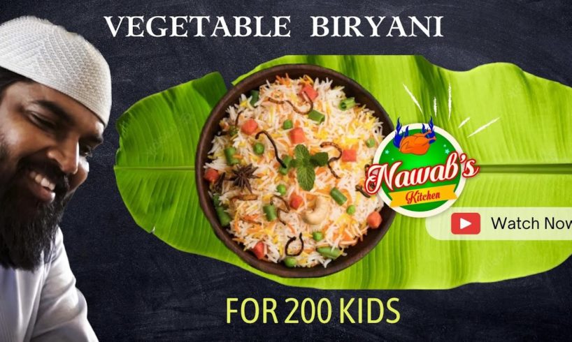 Vegetable Biryani | वेज बिरयानी घर पे | Quick & Easy Veg Biryani | Nawab's | Rice/Lunch/Dinner
