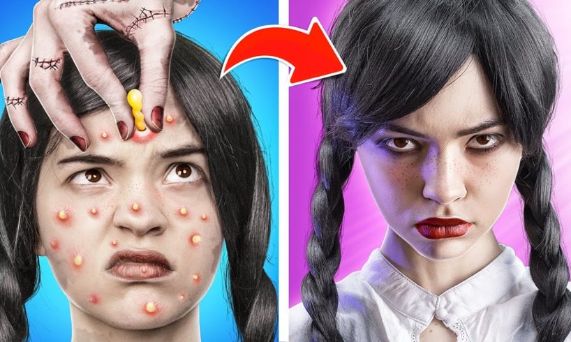 Wednesday Addams! From Nerd To Popular!