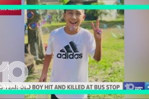 13-year-old boy in Polk County hit, killed while waiting for bus