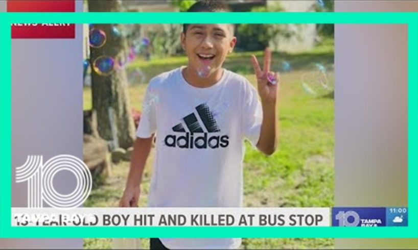 13-year-old boy in Polk County hit, killed while waiting for bus