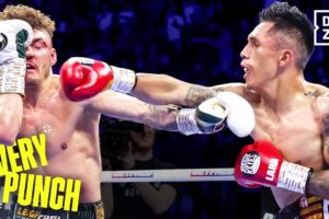 7TH ROUND CORNER STOPPAGE! Wood vs Lara | Every Punch