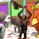 Animal Crossing Fountain Transformation With Elephant, Bear, Cow, Lion, Gorilla, Hippo