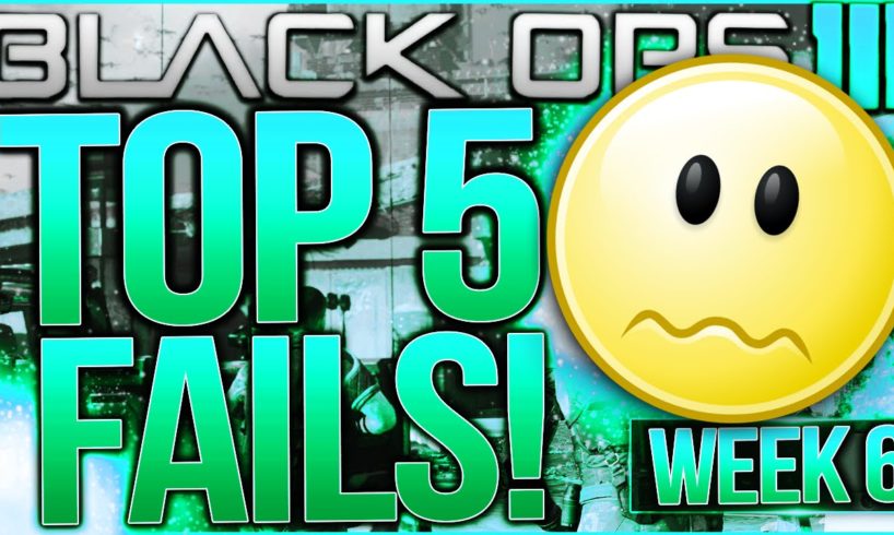 Call of Duty Black Ops 3 - Top 5 FAILS of the Week #6 - BLEW HIMSELF UP! (BO3 Top 5 Fails)