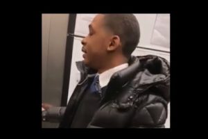 HOOD SECURITY FIGHTS Man On Elevator NYC Brooklyn