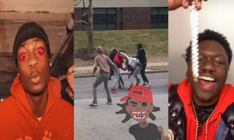 Kyle Richh Gets Into A Fight With His Opp At A College Campus & Allegedly Gets His Chain Taken!😳